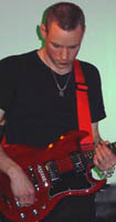 Dave on lead guitar